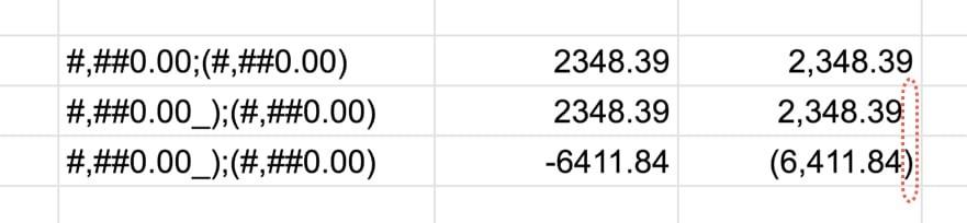 òng đầu tiên KHÔNG có khoảng cách nhưng dòng thứ hai thì có